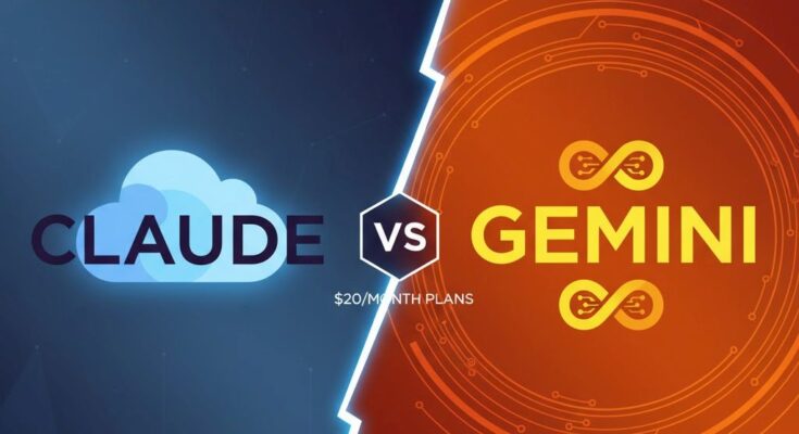 Claude vs Gemini at $20